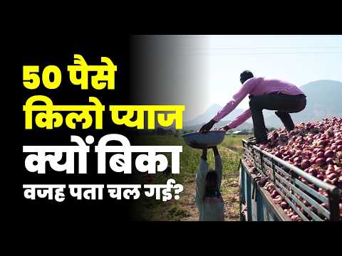 सरकार के Bangladesh Export ban के फैसले ने प्याज़🧅किसानों को बर्बाद कर दिया? | Ground Report