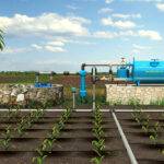 Jain Irrigation layout system for fertigation