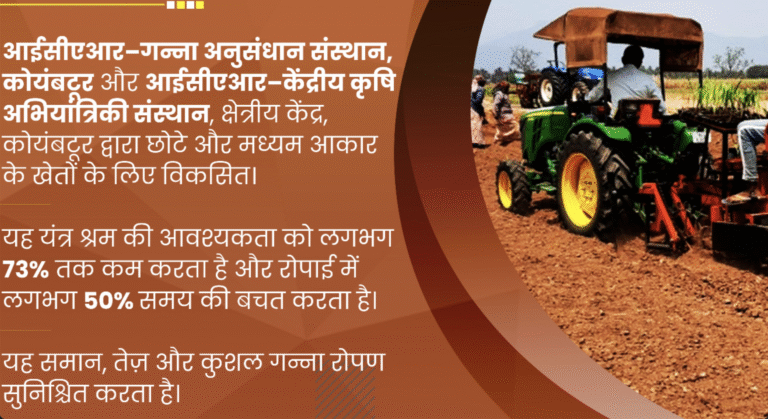 गन्ना किसानों के लिए ICAR की नई तकनीक