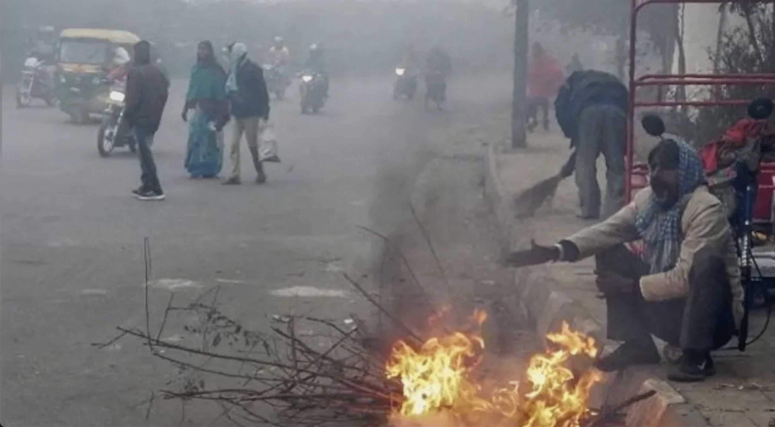 कड़ाके की ठंड