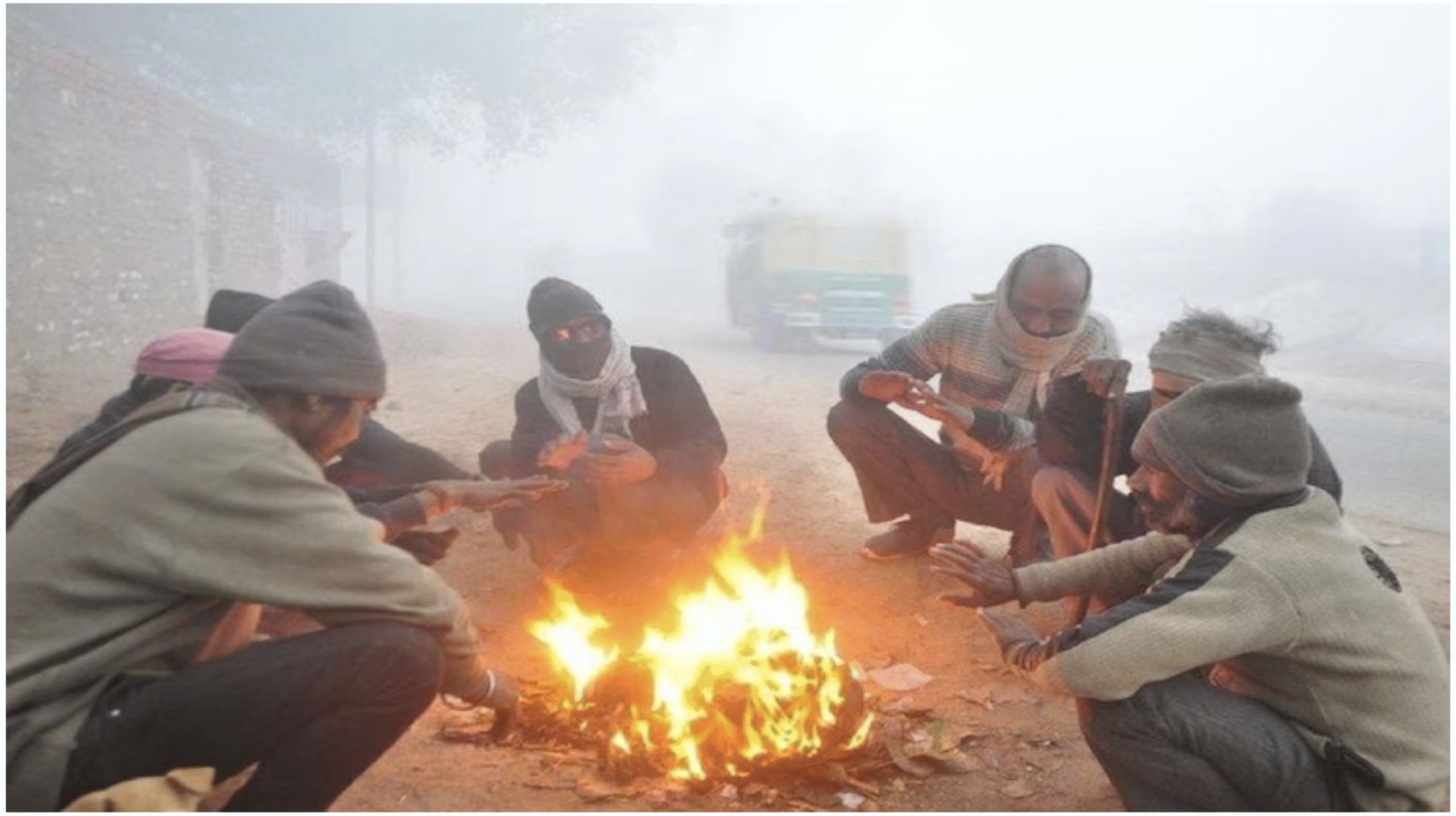 उत्तर और मध्य भारत में कड़ाके की ठंड